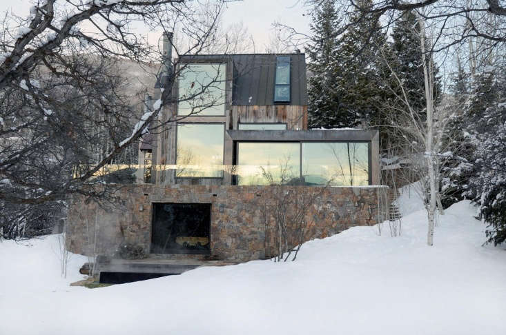 a \197\1 aspen ski chalet renovated by oppenheim architecture from a wabi sabi 10