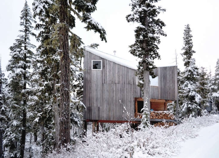an off the grid alpine cabin on the north end of vancouver island was designed 12