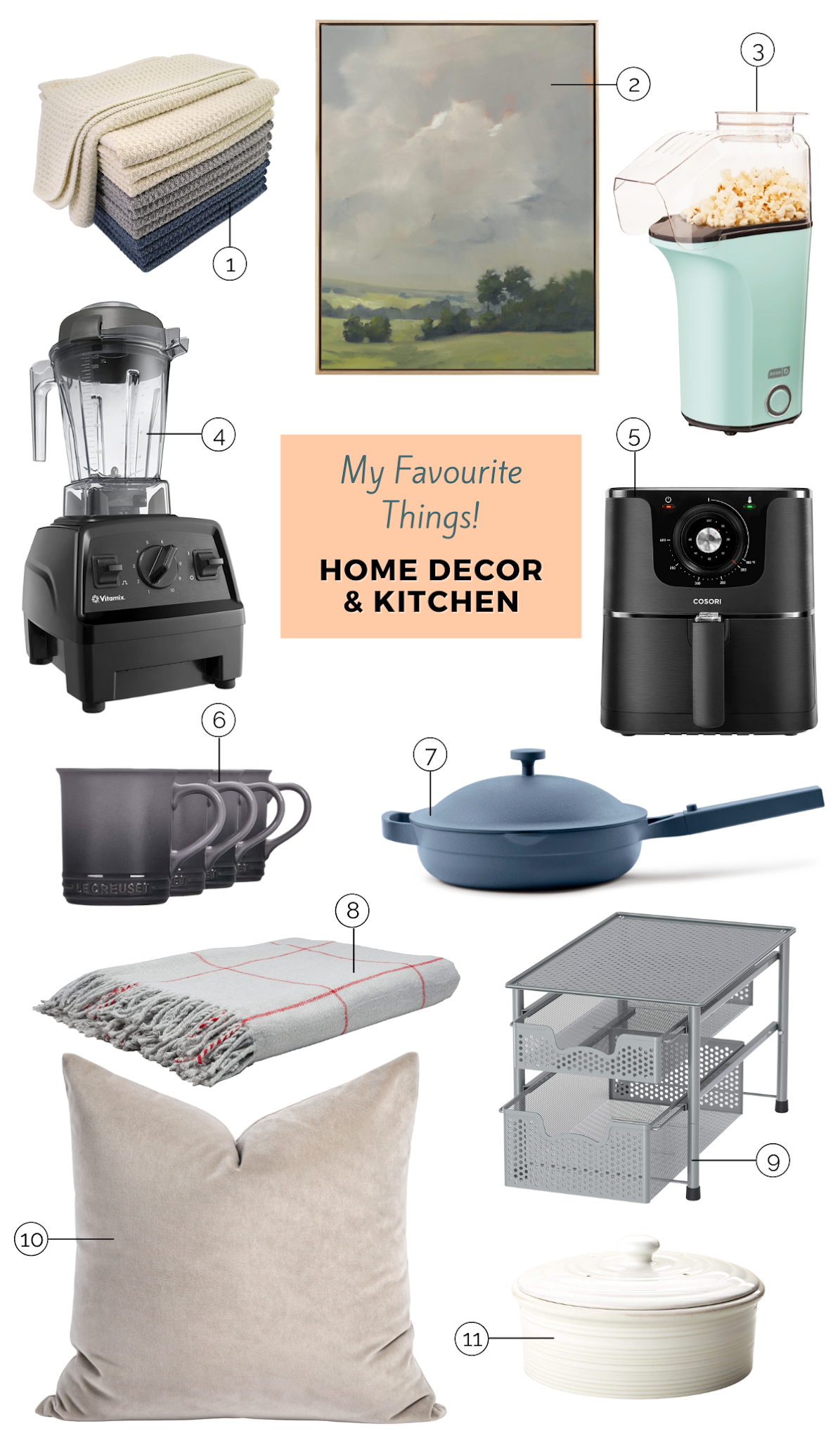 favorite things home decor, favorite things kitchen, favorite things 2021