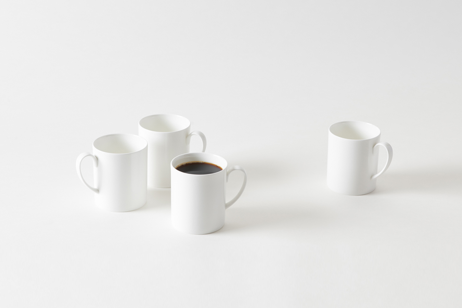 from dibbern, the white bone china mug is \$60 at march. 16