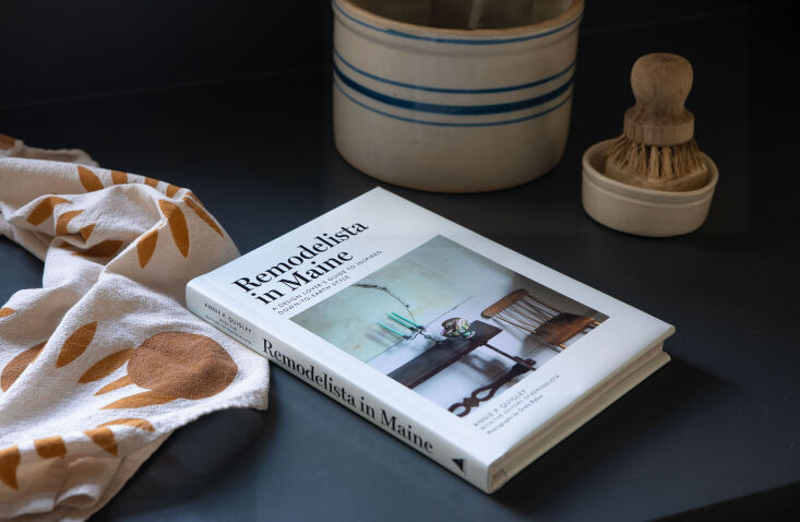 remodelista in maine. at left is one of the diy projects from the book: a moder 10
