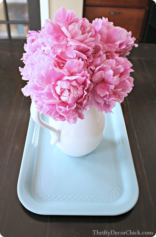 grandes fleurs de pivoine rose