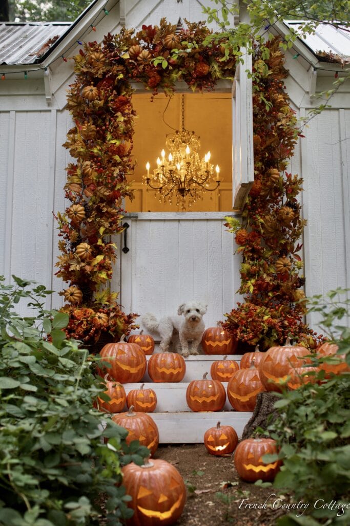 style de porche d'halloween 